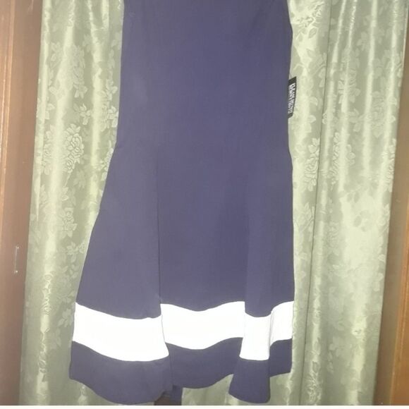 NWT Grand Sapphire Color Block Fit and Flare D… - Picture 2 of 4